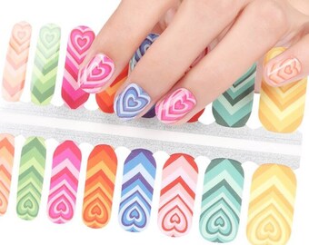 Nail Polish Wraps - Love Trip