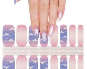 Nail Polish Wraps - Heavenly Haze