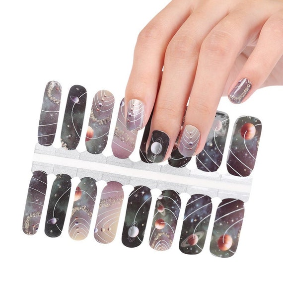 solar nail art designs