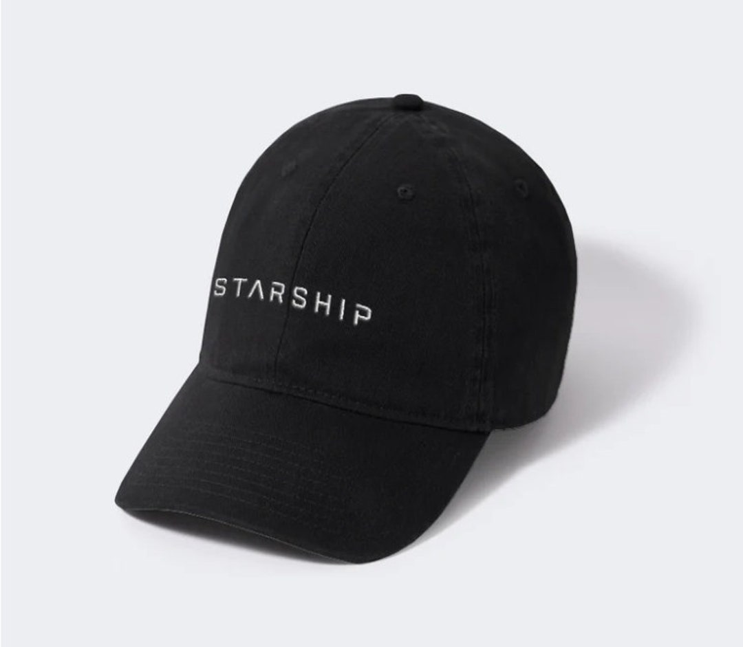 Official Spacex Starship Adjustable Cap - Etsy Canada