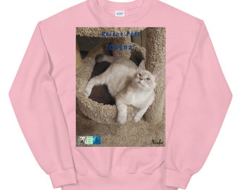 Unisex Premium Sweatshirt - Rescue Pets Collection - "Chena"