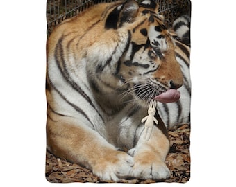 Toby Tiger Sublimation Baby Deken