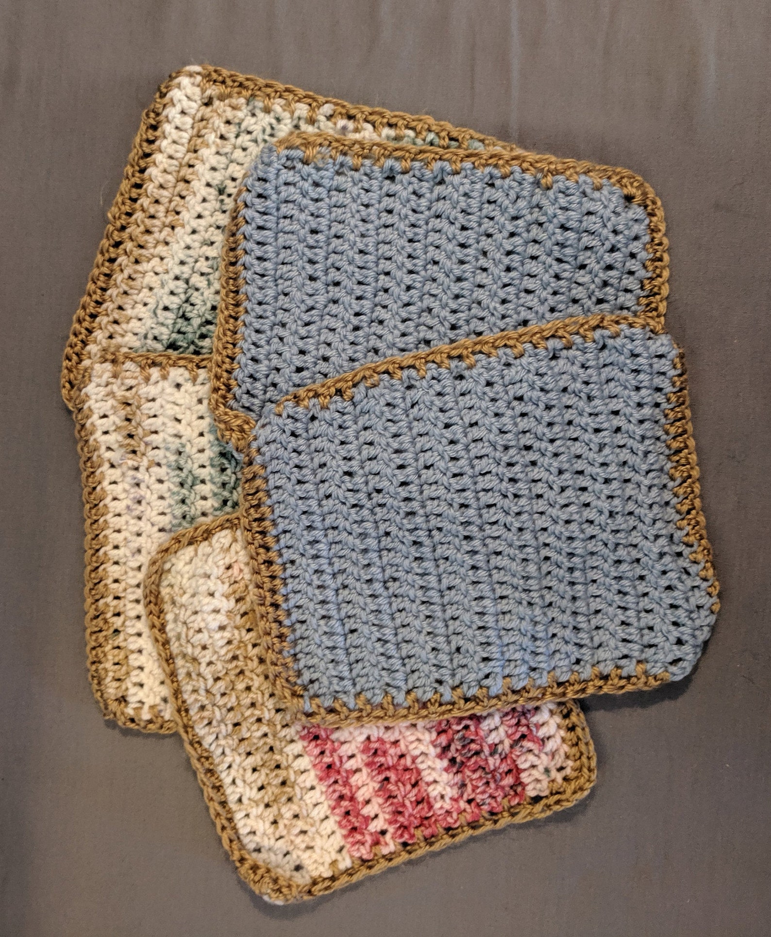 Set of 5 dish rag wash rag dish cloth kitchen rag kitchen Etsy