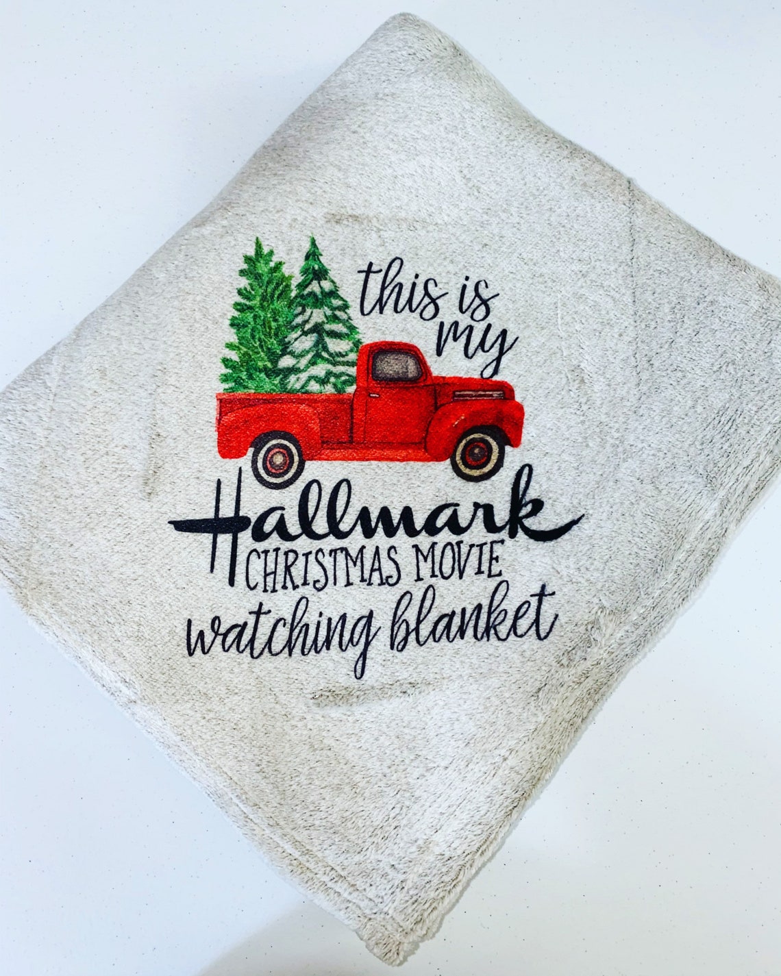 This Is My Hallmark Christmas Movie Watching Blanket Sublimation