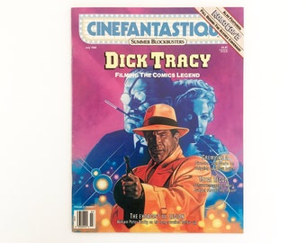 MAG - Cinefantastique Vol. 21 Issue Number  1: Dick Tracy - JULY ©1990