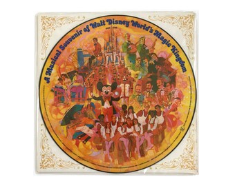 VA - A Musical Souvenir of Walt Disney's Magic Kingdom 12" 33 1/3 RPM LP - ©1973
