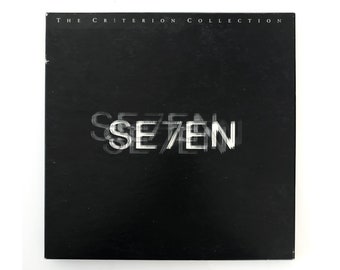 LD - SE7EN directed by David Fincher (Criterion Collection 4 Laser Disks Box Set - Widescreen) - New Line Cinema ©1995