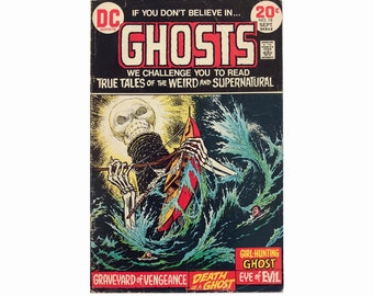 CB - DC's GHOSTS Volume 3 # 18 : "Graveyard of Vengeance + …" - National Periodical Publications - September 1973