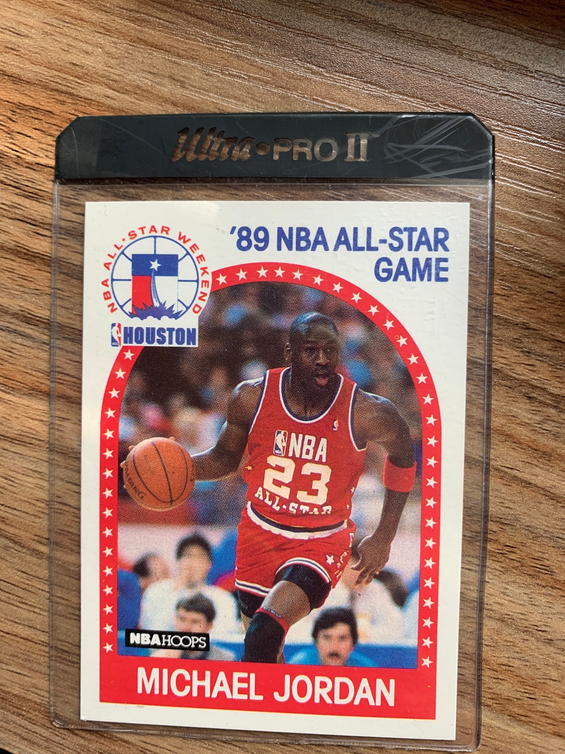 Michael Jordan 1989 NBA Allstar Game. NBA Hoops 1989 Basketball Card
