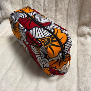 Trousse de toilette en wax, toilet bag in wax