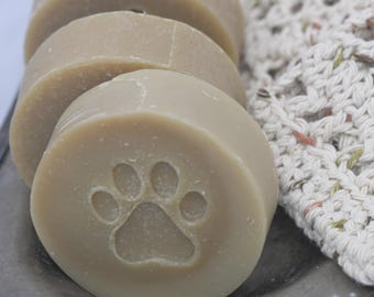 敏感肌用ジェントルドッグシャンプーバー、天然オートミール＆ヤギミルク石鹸