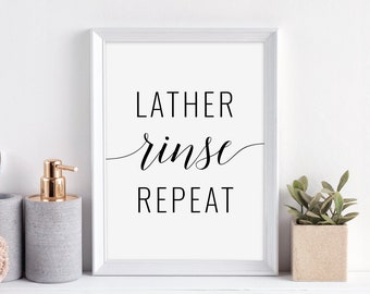 Lather Rinse Repeat Etsy