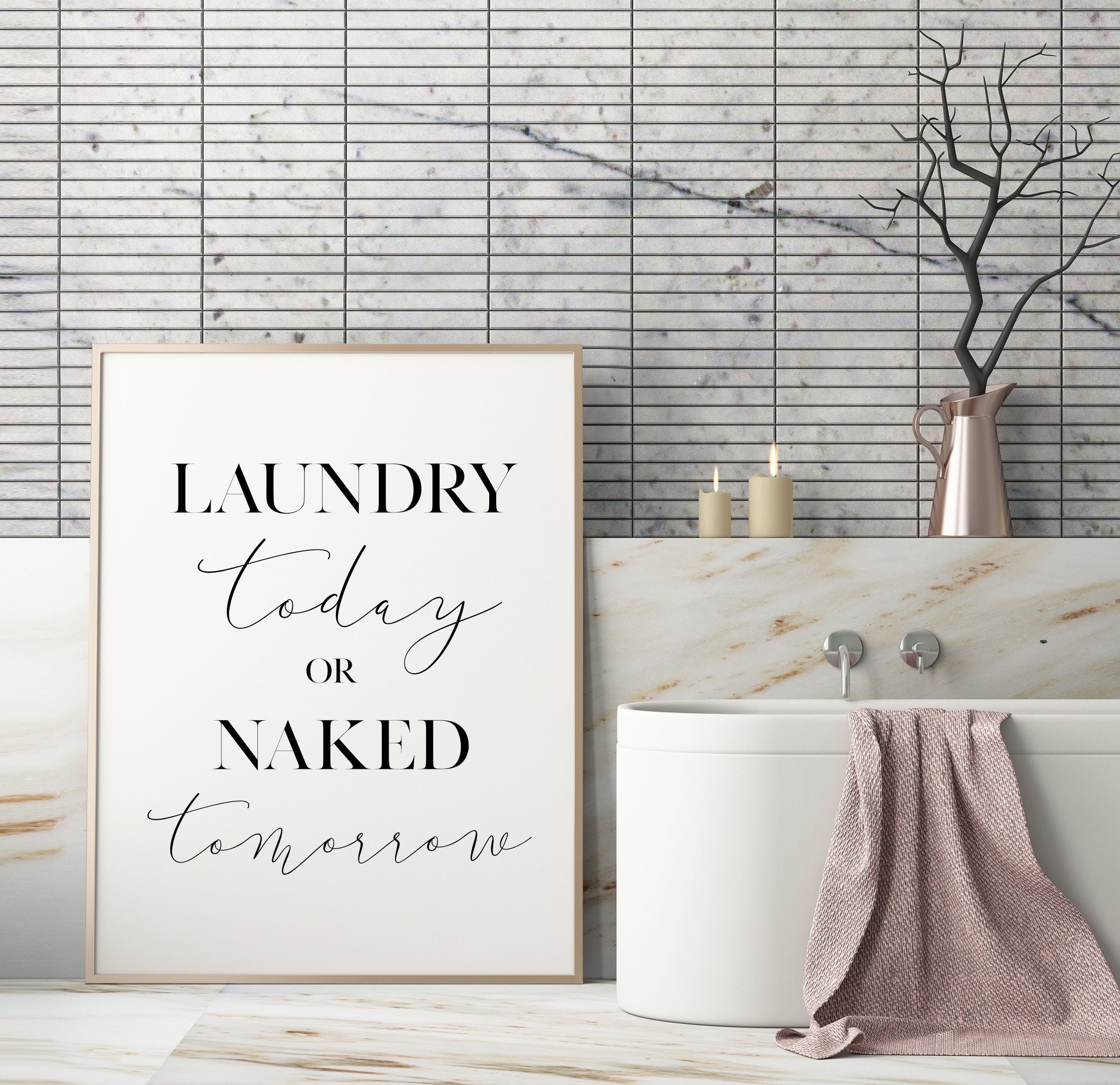 Funny Laundry Print Laundry Room Sign Bathroom Wall Decor Printable Laundry Funny Wall Art