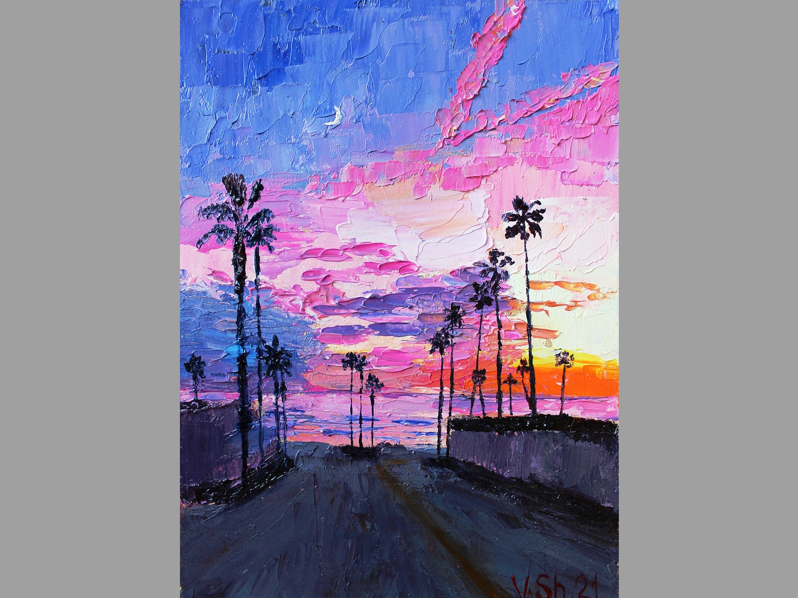 California Painting San Diego Painting Original Oil Painting Etsy