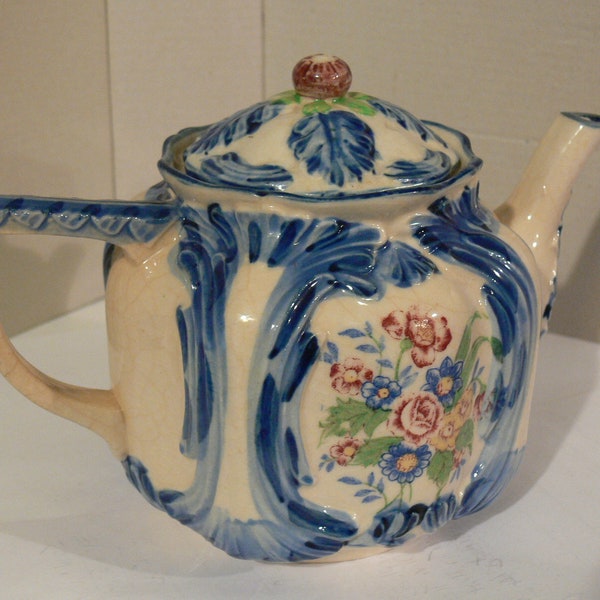 Japan Floral Teapot Etsy