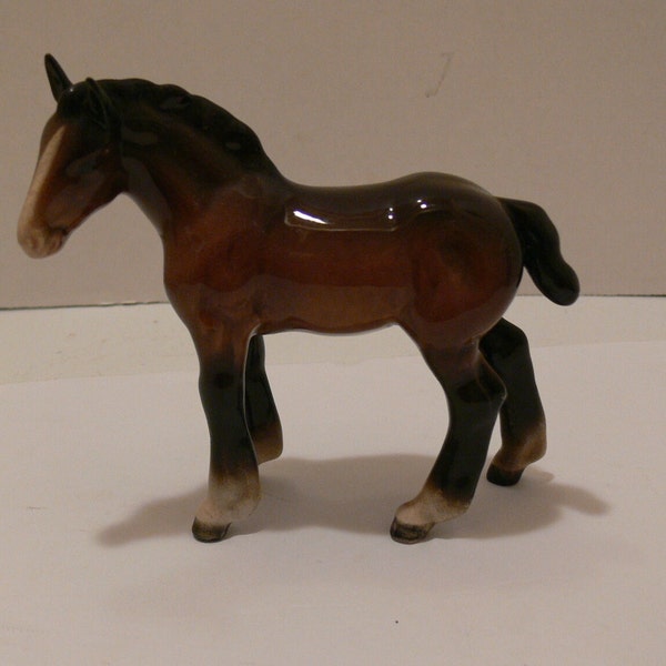 RARE  Beswick Made In England- Clydesdale Shire horse  Foal