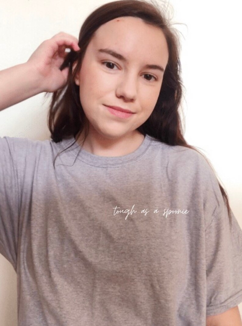 Tough as a Spoonie Inspiring Chronic Illness Spoonie shirt