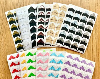 24pcs Cute Cartoon Animals Self-adhesive Photo Corner Stickers Scrapbook Album 24pcs Cute Cartoon Animals Self-adhesive Photo Corner Stickers Scrapbook Album