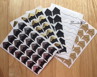 Albums Corner Decoration Photo Scrapbooking Paper Stickers Frame Accessories US