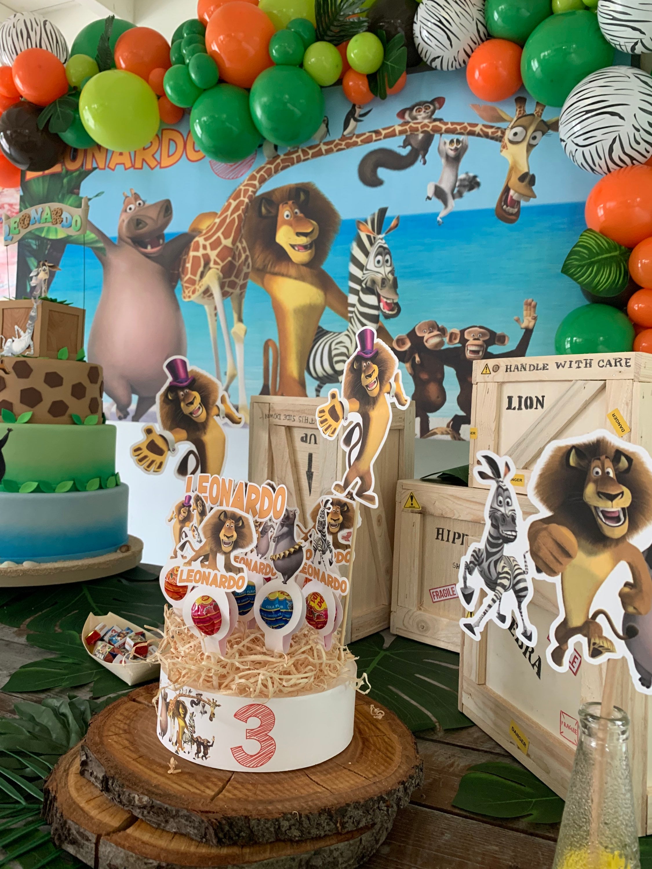 Madagascar Birthday Party Ideas