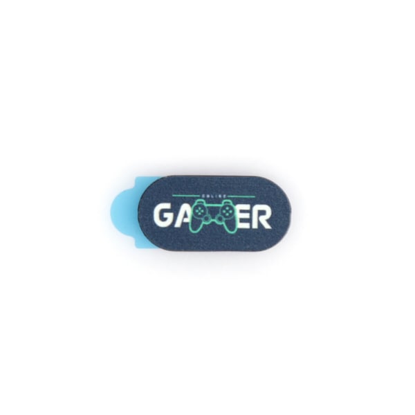 Webcam Cover by Funsylab for Your Digital Privacy, Colourful and Fun Laptop/Tablet Accessories - Gamer Mini