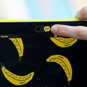 Webcam Cover by Funsylab for Your Digital Privacy, Colourful and Fun Laptop/Tablet Accessories | Lol | Mini