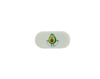 Copertura scorrevole per webcam di Funsylab per la tua privacy digitale, accessori colorati e divertenti per laptop / tablet / Avokado / Mini