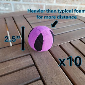 Amtgard Set of 10 Light Thrown Weapons