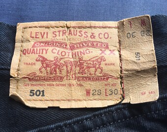 levis 501 w28 l30