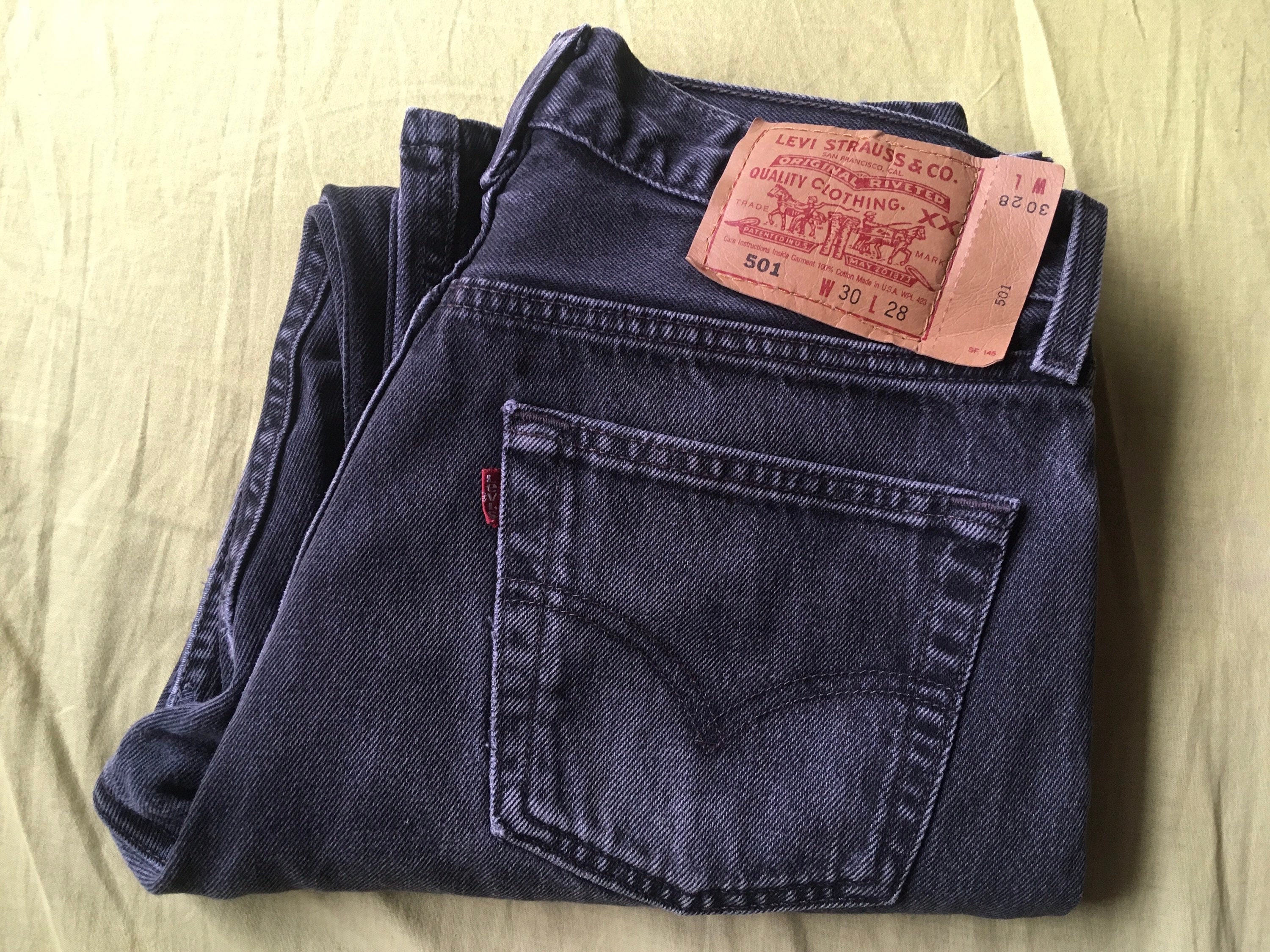 Buy LEVI'S 501 W30L28 for Women Made in USA Vintage 90s Online in India -  Etsy