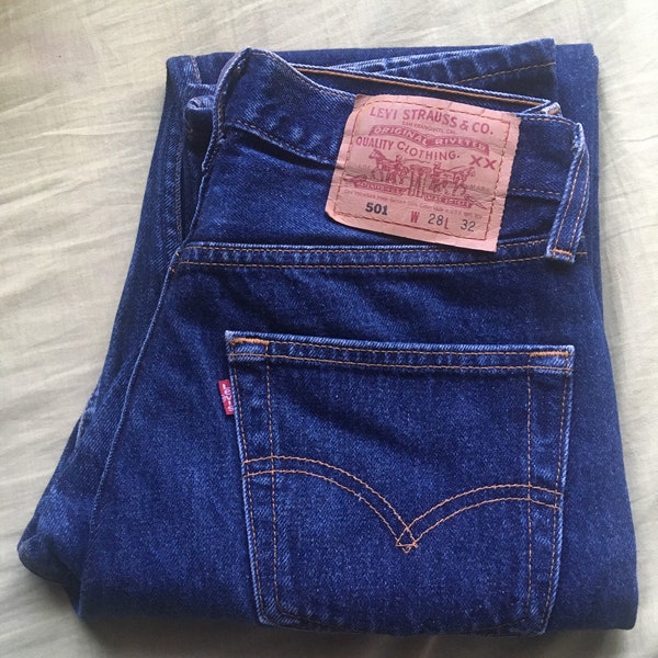 LEVI'S 501 W28L32 for women Made in USA vintage 1999