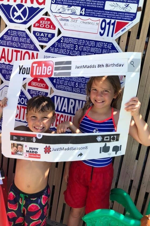 Personalized YouTube Photo Booth Frame Prop Etsy