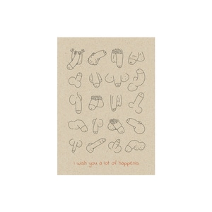 matabooks – Nachhaltige A6 Postkarte aus Graspapier – happenis
