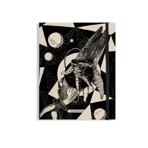 Cuaderno/diario/diario/cuaderno/cuaderno/bloc de escritura sostenible A5 hecho de papel de hierba - Folleto suizo - Milagro espacial