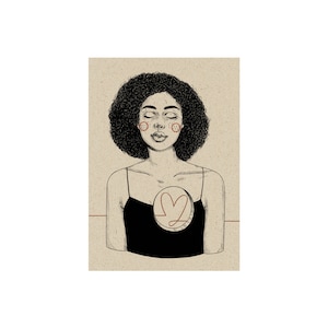 matabooks - Kunstvolle A6 Postkarte aus nachhaltigem Graspapier -  Heart