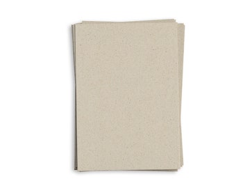 matabooks - A3 copy paper/writing paper/natural paper/wedding stationery/paper sheets made from sustainable grass paper 90 g/m2 - 35 sheets