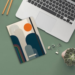 Cuaderno/diario/cuaderno/cuaderno/bloc de escritura sostenible A5 hecho de papel de hierba dulce Pride Collection Nari – Harmony (punteado)