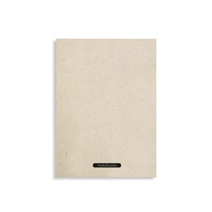 Cuaderno/diario/diario/cuaderno/cuaderno/bloc de escritura sostenible A5 hecho de papel de hierba - Nava - Easy M