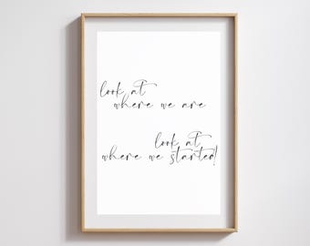 Hamilton Musical Inspired Lyrics, Print, Poster, Stagey Gift, Musical Merch