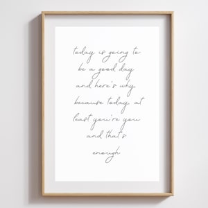 Dear Evan Hansen The Musical Poster, Musical Theatre, Lyrics Print, Typography Print, Home Deco, Song Print, Gift Idea, Positive Quote.