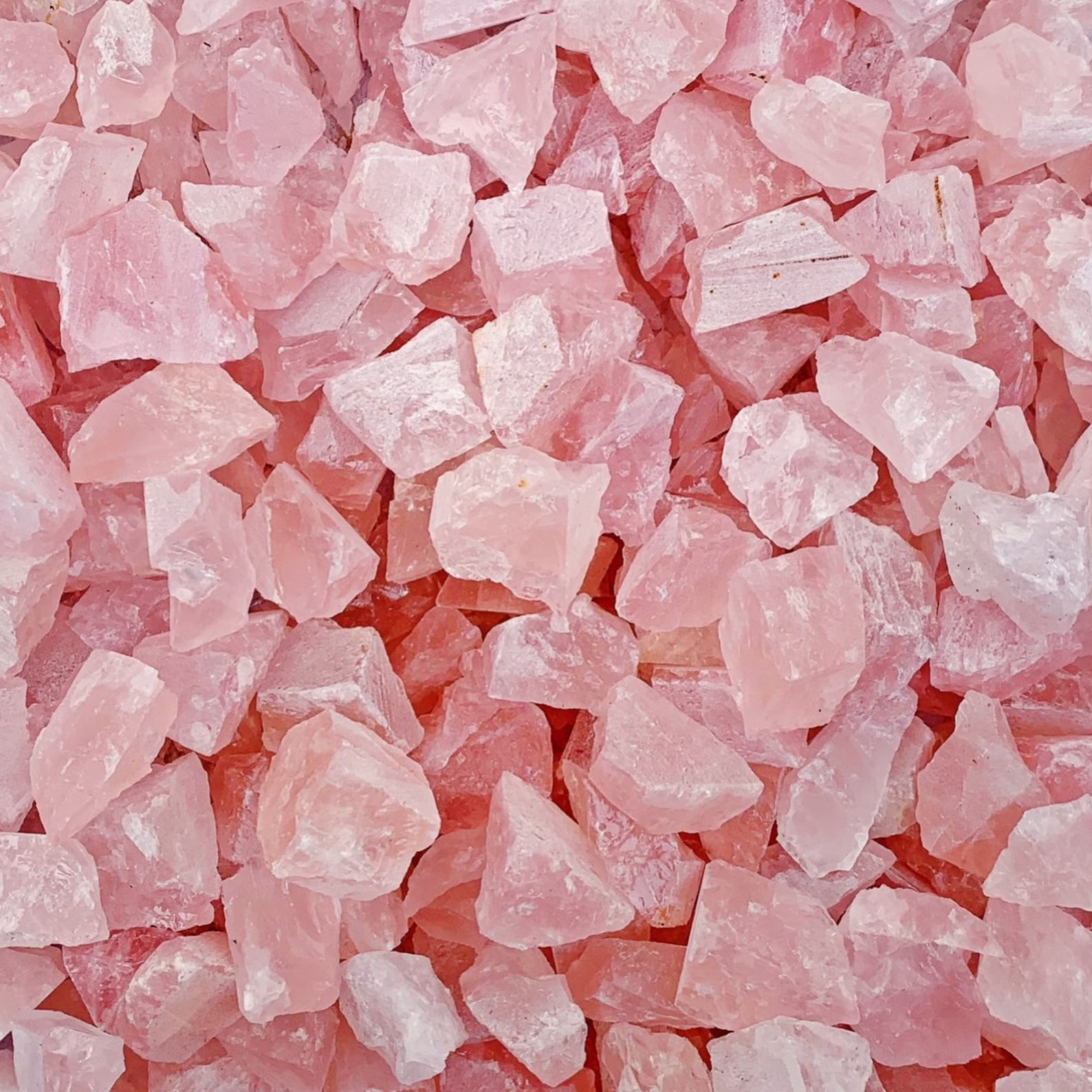 100g Natural Untreated Pink Quartz Crystal Rough Rock Etsy