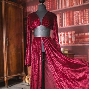 morticia addams red dress Holiday Party Mrs Addams Dress