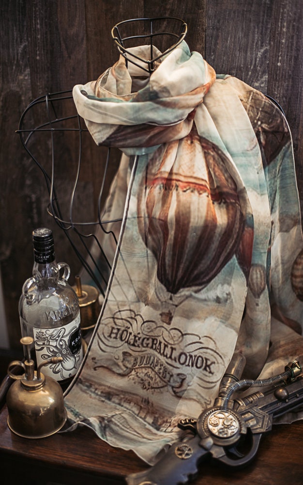 AIR FRANCE シルク　スカーフ　レア　レトロ AIR FRANCE シルク スカーフ レア レトロ