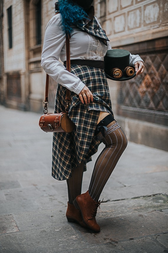 victorian tartan skirt
