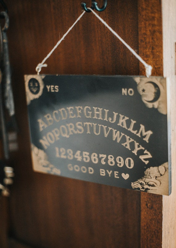 Ouija Board Wall Decor Halloween Party Spirit Board Game - Etsy