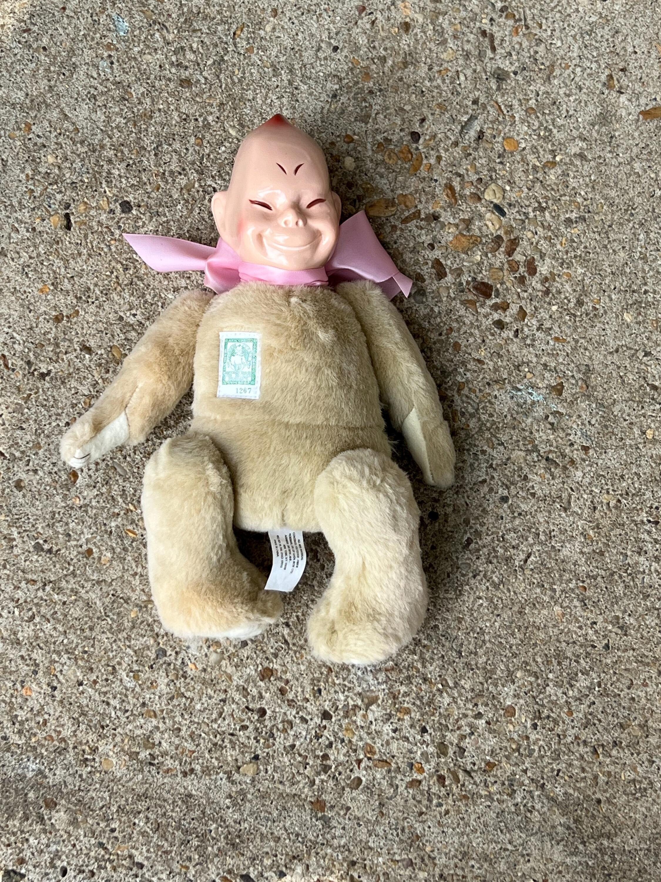 Vintage Billiken Horsman Doll, 1980s Reproduction, Good Luck