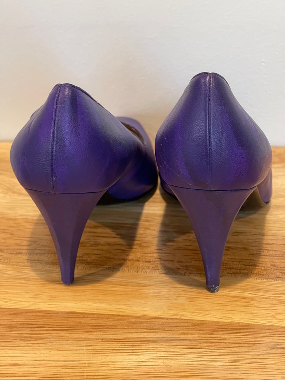 Gianni Versace Purple Shoes - image 9