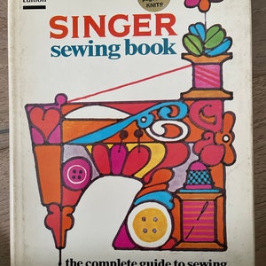 Singer Sewing Book1972wicker Sewing Basket Handle 