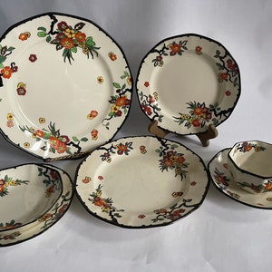 Royal Doulton China - Woburn Pattern - Dinnerware - Serving Pieces - Art Deco