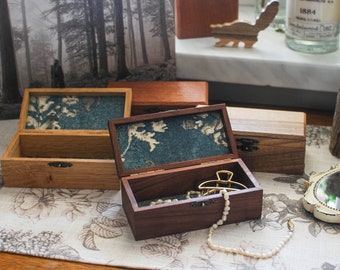 Wooden Treasure Box // Jewelry Box